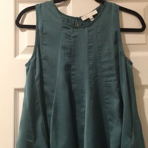 Anthropologie Eri&Ali turquoise green top